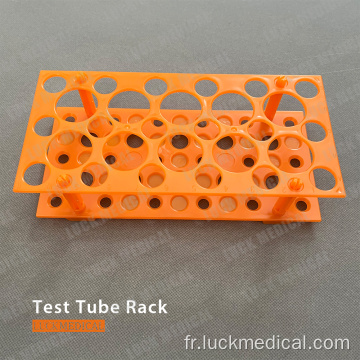 Appareil de rack de tubes à essai de laboratoire